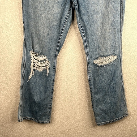 Pistola High Rise Distressed Straight Jeans Size 30 - Picture 3 of 7